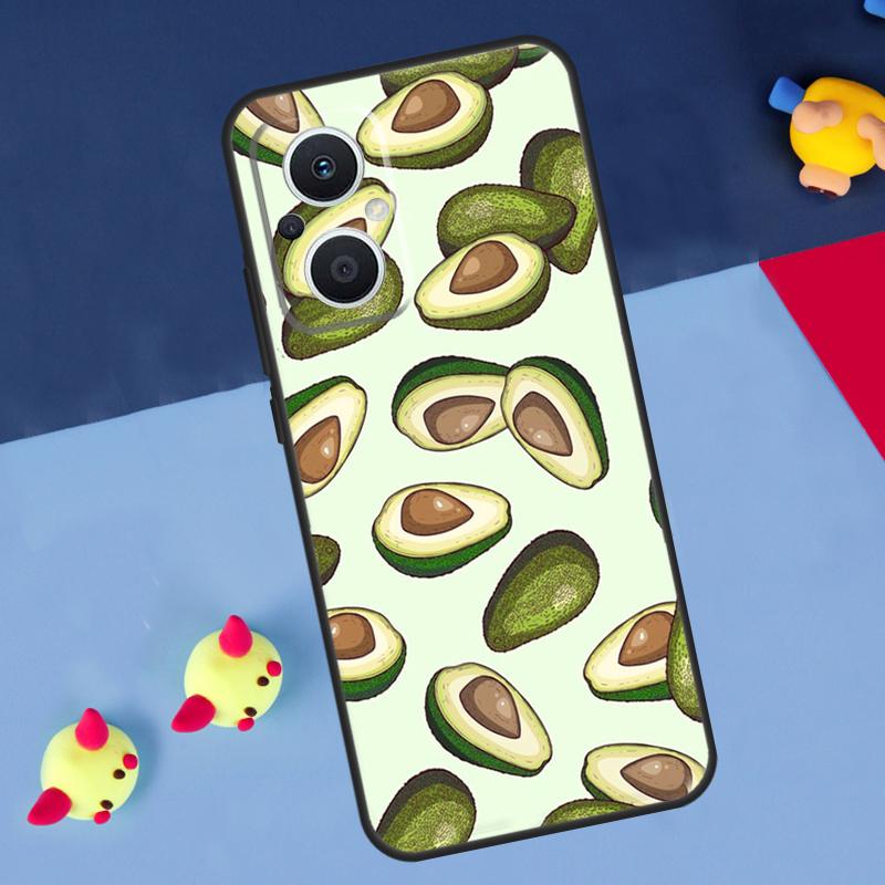 Avocado Pear Papaya Pomegranate For OPPO Reno 12F 13F 14F 11F 10 11 12 13 14 Pro 8T 7 8 Lite OPPO Find X9 X8 X6 X5 Pro Case