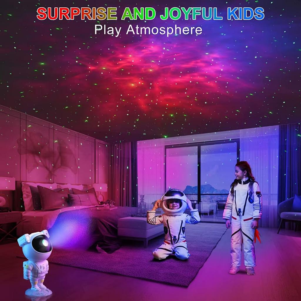 Prezent dla dzieci 5V USB Star Projector Night Light z pilotem 360 stopni regulowany do sypialni Nebula Galaxy Projector Desk Light