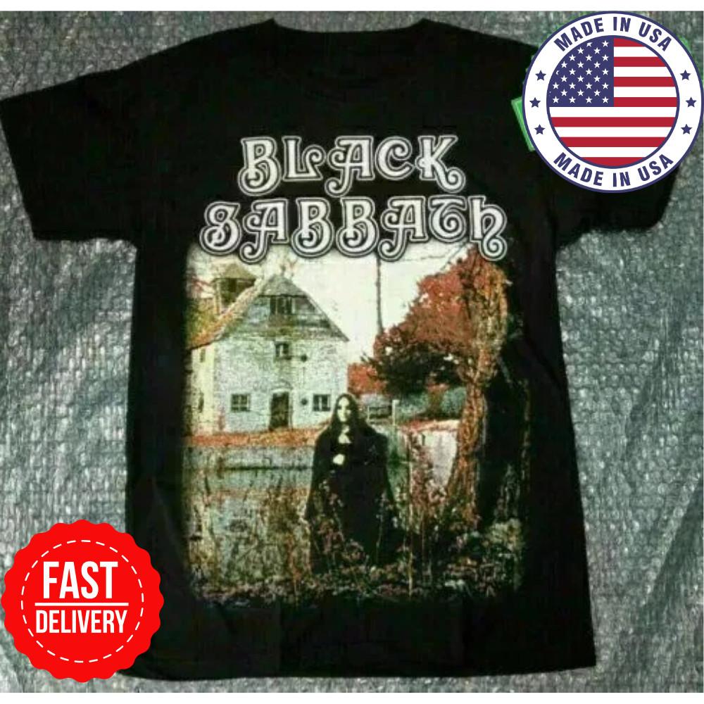 Black Sabbath First Album Vintage T-Shirt, Unisex Black Tee Gift Concert Tee NEW Unisex T-Shirt XL