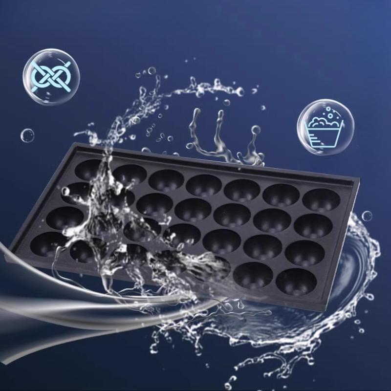 220V Commerciële Elektrische Takoyaki Maker Grill Octopus Vleesbal Bakmachine Anti-aanbak Snackmachine