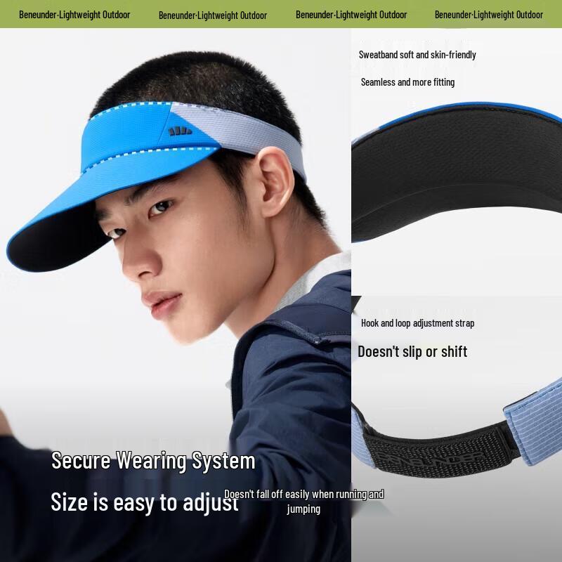 Beneunder Men's DS567 Sports Sun Visor