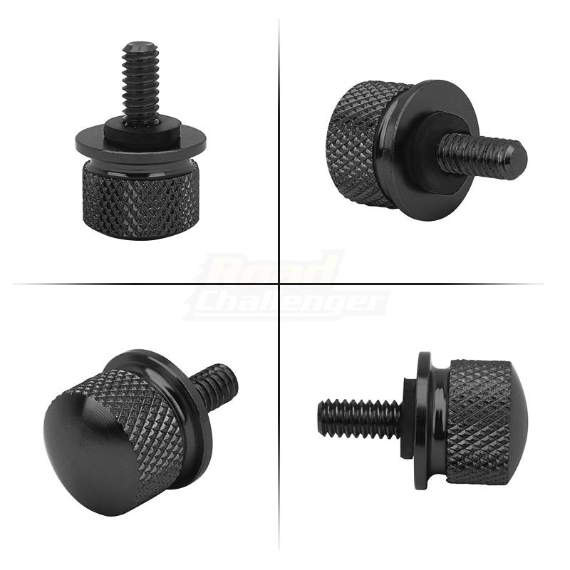 Decorative Cover Screw Black /Gold /Silver For Harley Retro Refit Universal Screw Back Seat Motorcycle Accessories Cushion Screw