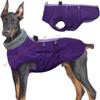 Comfortable Cotton Dog Winter Coat Water Resistant Outerwear For Large Breeds 85AD