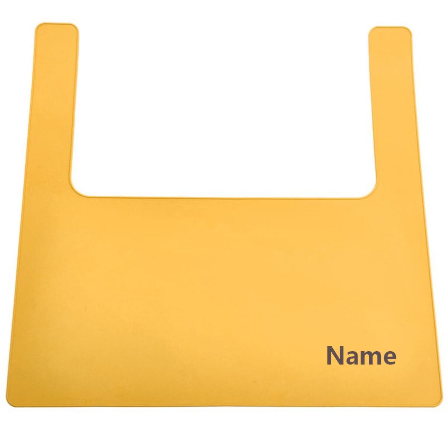 

Customizable Silicone High Chair Mat featuring Free Name Engraving Creativity Infant Gift Idea ideal for Boys and Girls