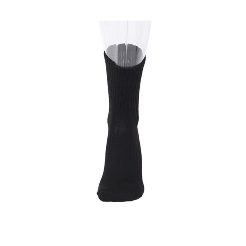 LECAF Mid-Calf Socks Black 5-Pack LE4A167BKM