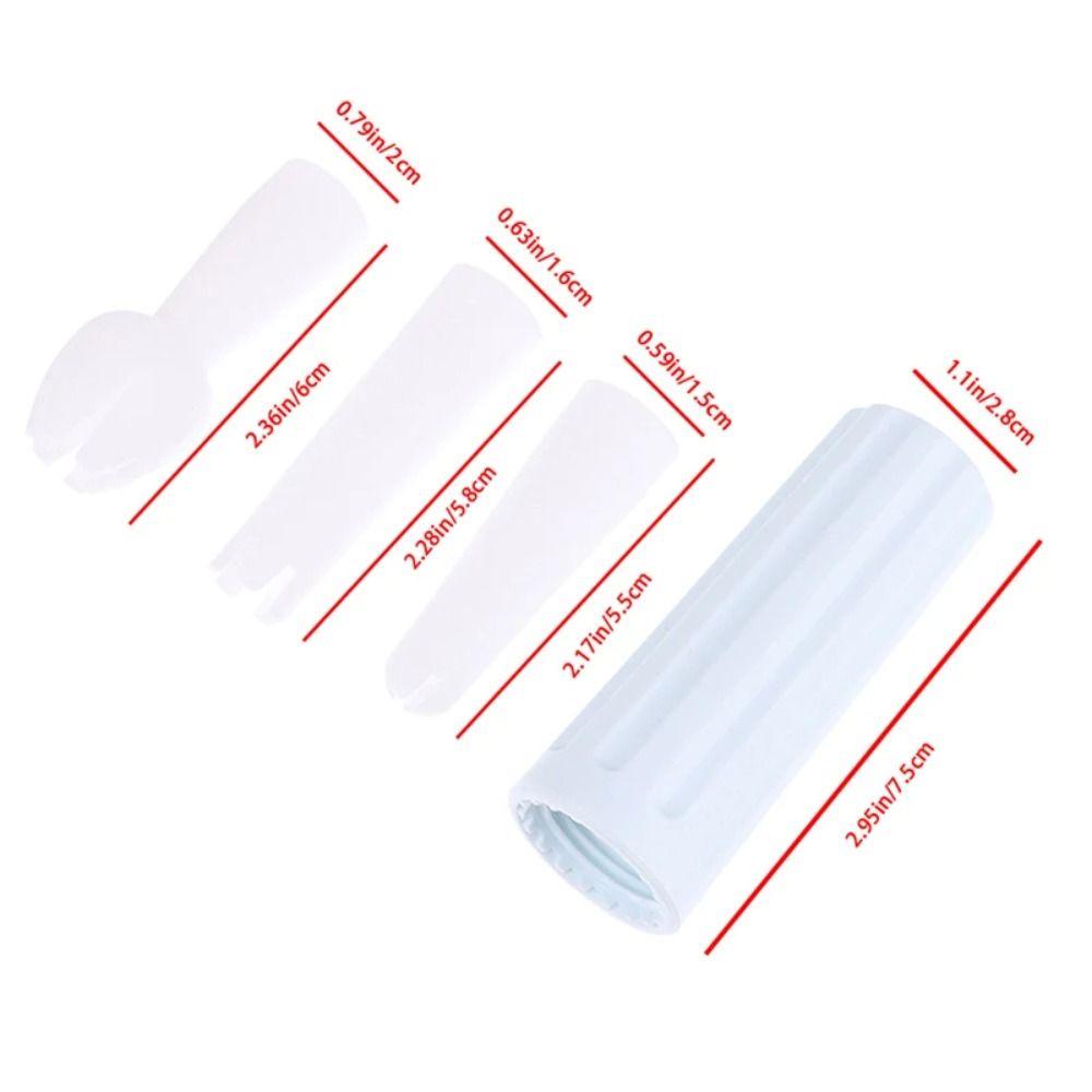 5Pcs/Set Base Tips Holder Whipping Tip Mounting Mouth Decorating Mouth Cream Nozzle Cream Foamer