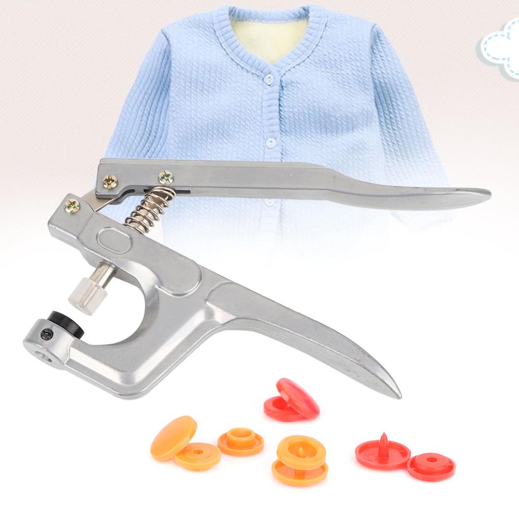 Popular Practical 24 Color Children's Clothing Button Installation Kit T5 Resin Snap Fastener