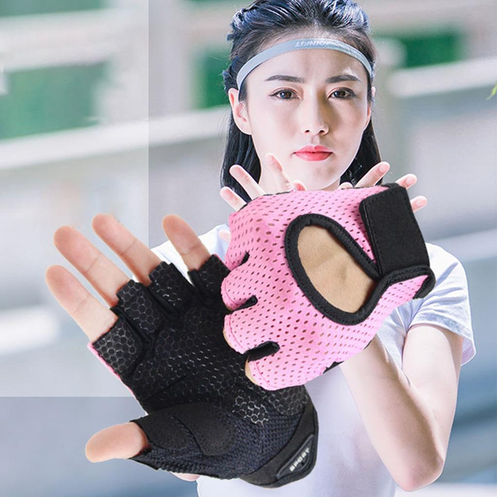 Fitness Gloves For Men And Women Non Slip Silicone Breathable Training Gloves For Weightlifting And Cycling
