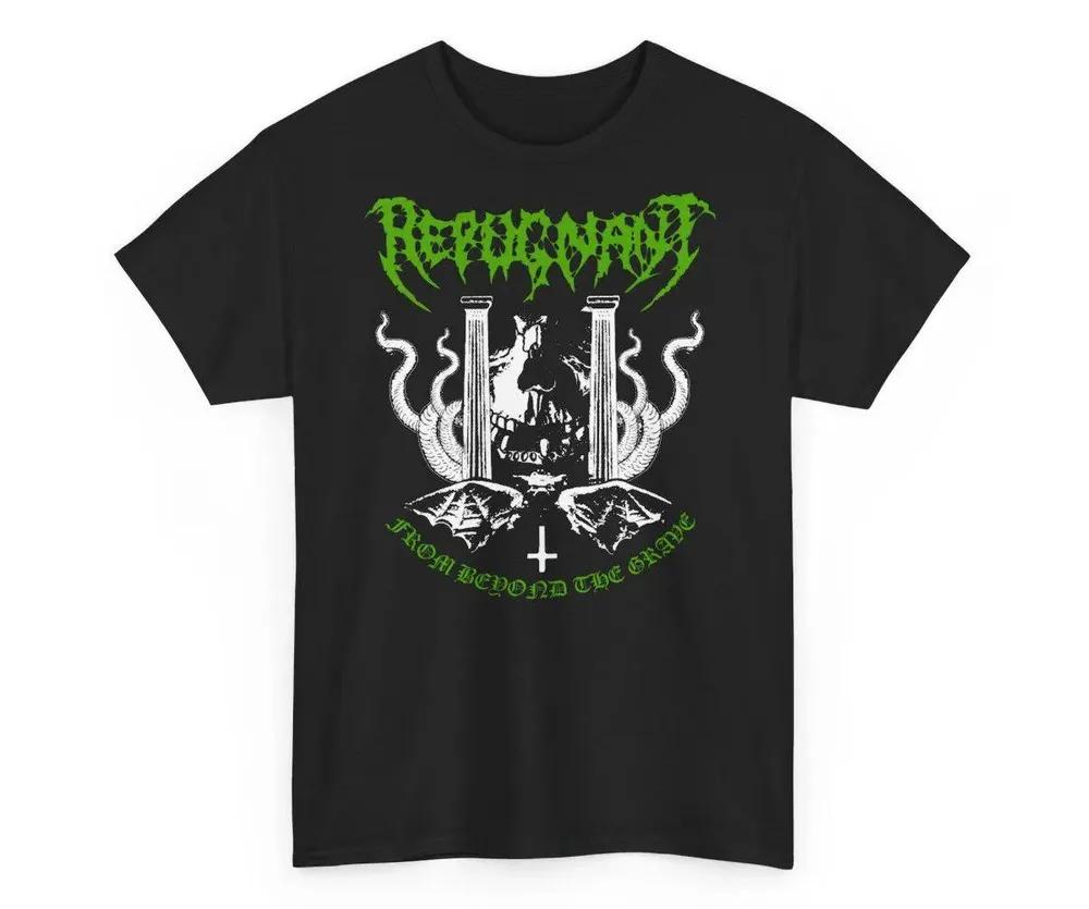 Unisex Short Sleeve Crew Neck Cotton T Shirt Repugnant Album XXXL