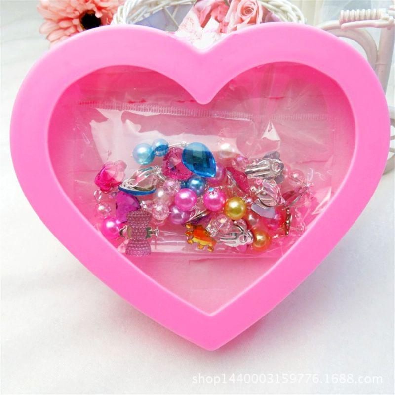 1 BOX Fancy Adjustable Gem Rings Princess Party Favors Kids Girls Gifts Action Figure Toy