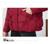 Women's Short Down Cotton Jacket - 2025 Winter Korean Fashion, Slim Fit, Lightweight, Warm Cotton-Padded Coat.