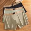 Men's Spring and Summer Retro Pure Cotton 10A Antibacterial Crotch Flat Angle Underwear