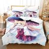 Anime The Helpful Fox Senko San Beding Set 3D Printed Suitable for Bedrom Soft Duvet Cover Set With Pilowcases Children Kids Home Textile