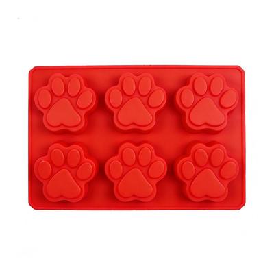 Puppy Dog Paw Silicone Mold Cat Claw Shape Ice Cube Mold Candy Making Baking Mold  Ice Making