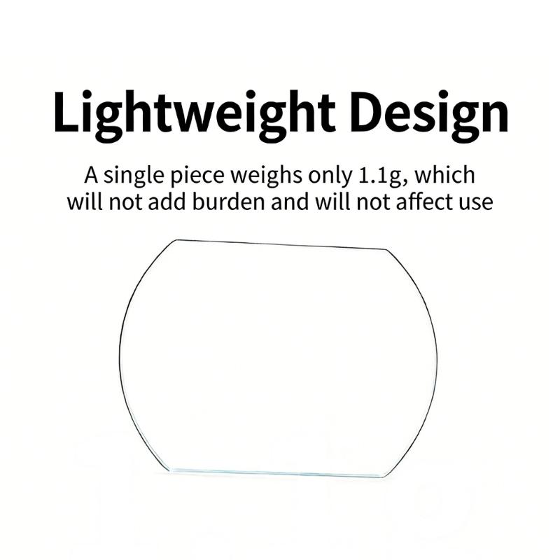 Clear Tempered Glass Film Lens Cover For N3 Goggles Waterproof And Fingerprints Resistant Goggles Lens Cover Protector