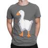 Untitled Goose Game 8 Bit Funny 100 Cotton TShirt Untitled Goose Game Tees Tops For Unisex