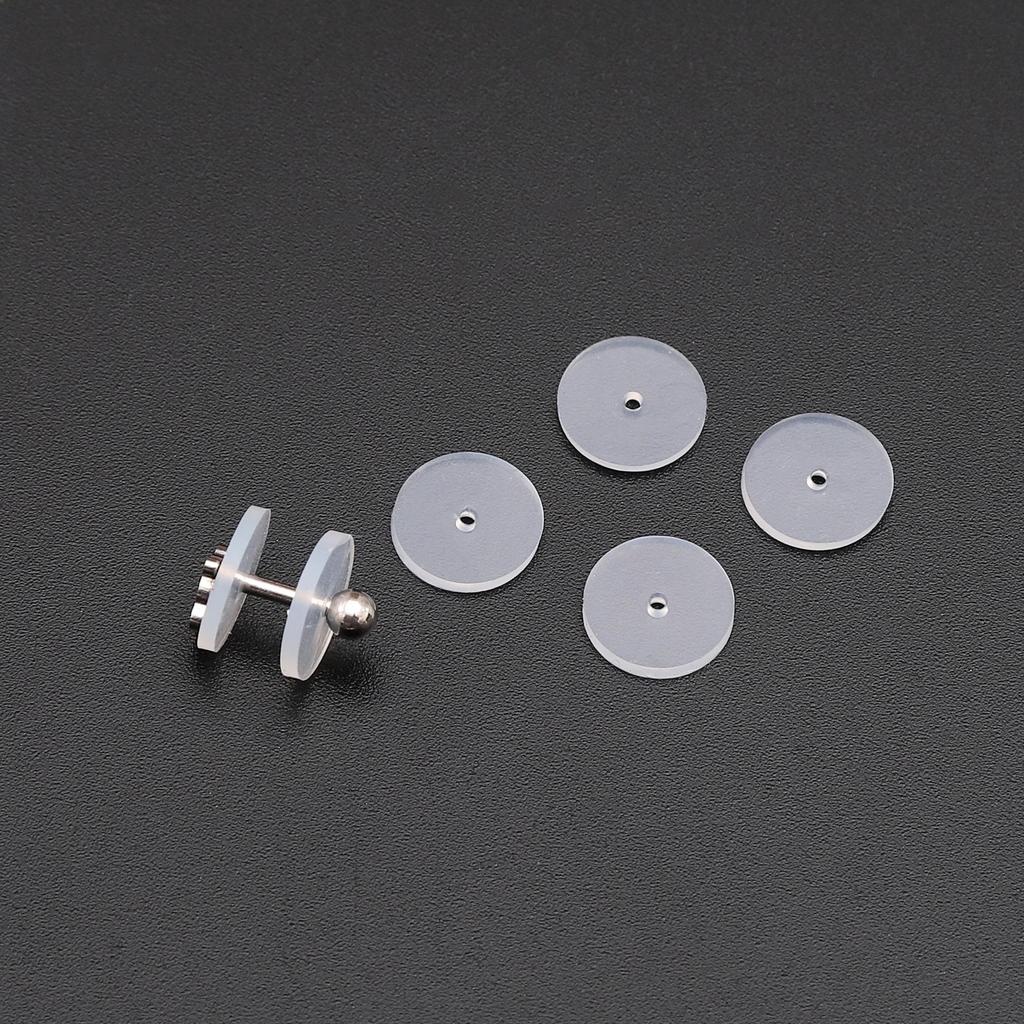 6-50Pcs Silicone Transparent Environmentally Friendly Ear Pads Ear Accessories