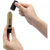 Elecom De Kd03be [flashLight Led Light Lantern Disaster Relief Whistle Small Battery Operated Waterproof Dustproof Ip44 Beige]