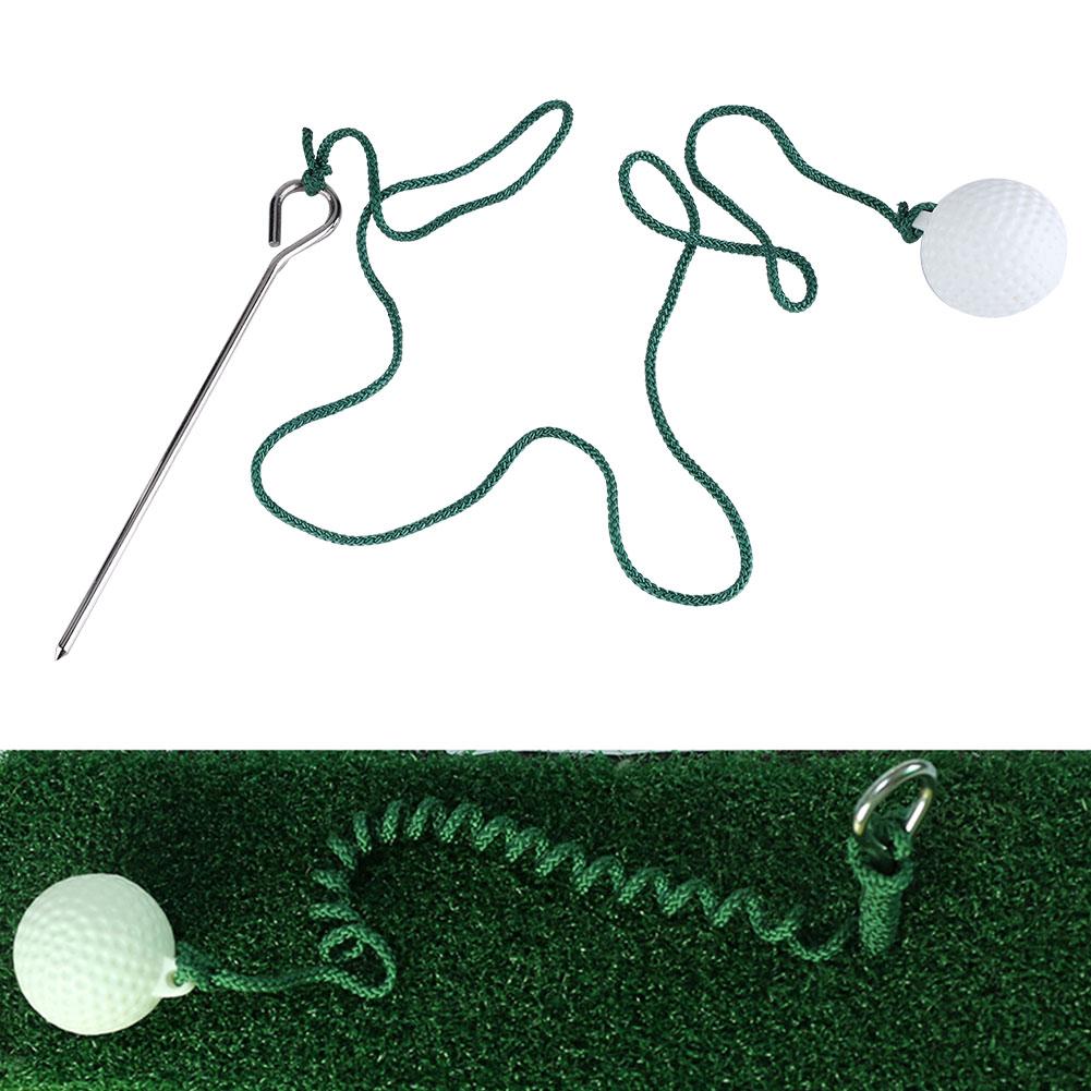 Golf Driving Ball Swing Hit Training Aid Portable Golf Practice Training Rope Ball Air Flow Golf Balls For Practice Accessories