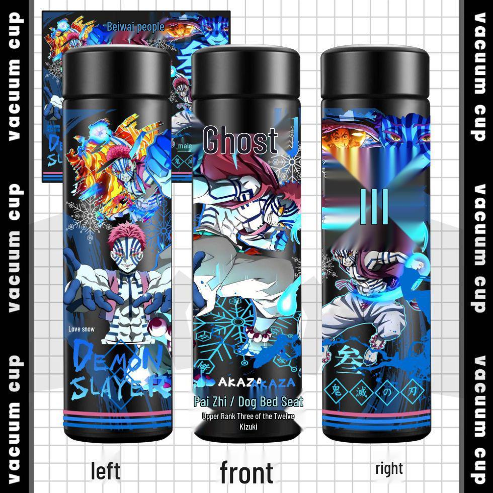 Demon Slayer Nezuko Stainless Steel Insulated Water Cup with Smart Temperature Display Classic (500ml)
