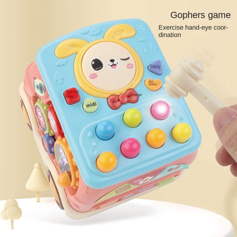 Early Learning Multifunctional Stacking Bus Educational Musical Bus  Preschool