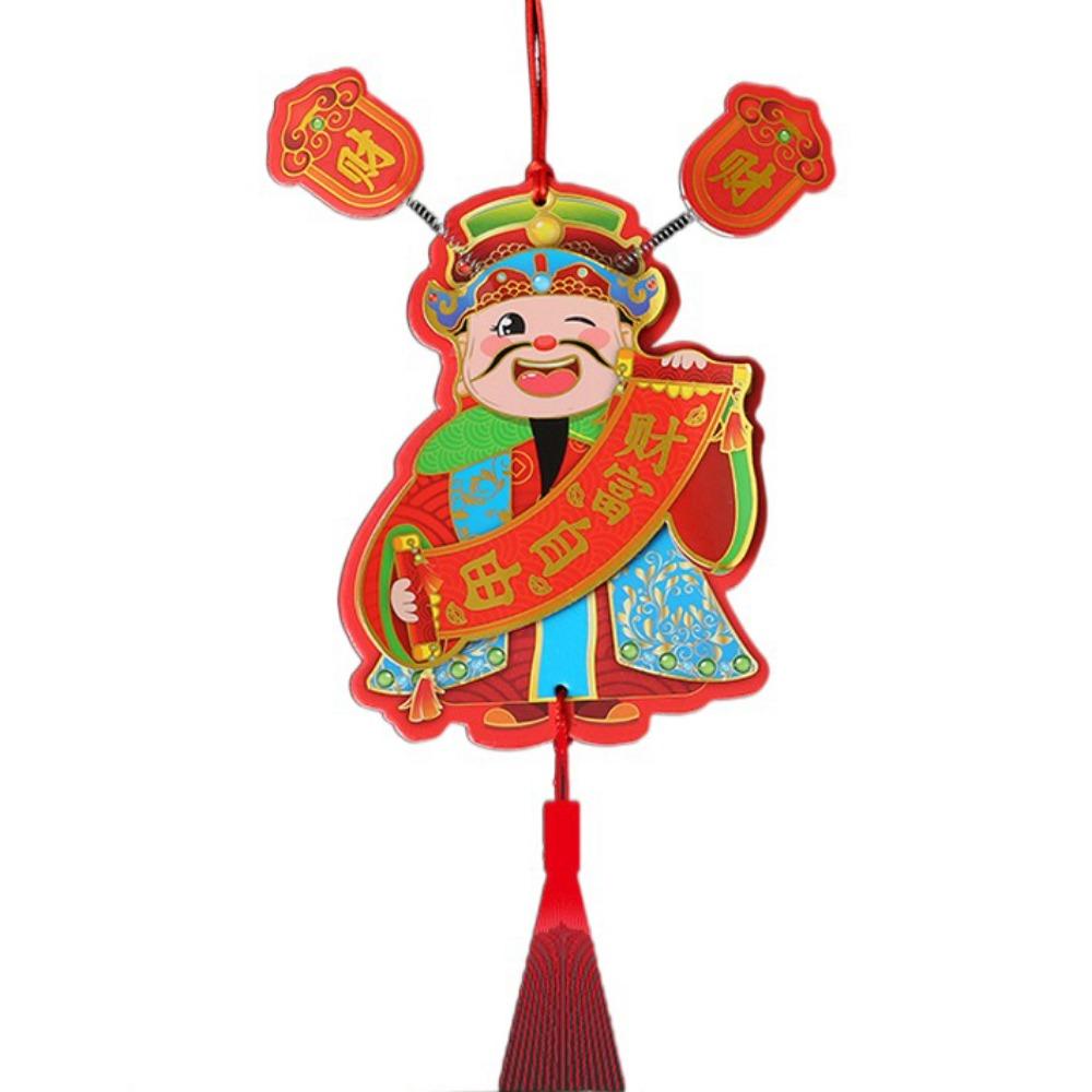 

Hanging God of Wealth Fridge Stickers 3D Spring Festival Door Sticker Door Decor Style 5