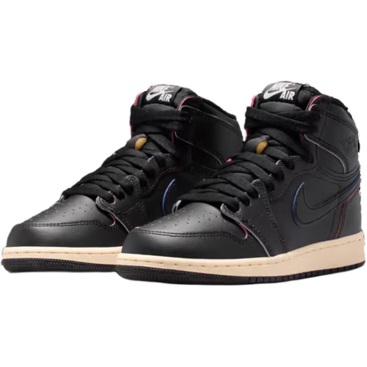 Air Jordan 1 Retro High OG GS Self Expression Dětské tenisky Černá Summit-White FD1437-002