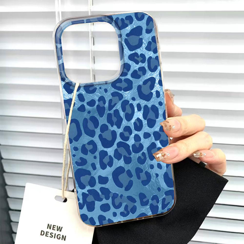 Luxury Leopard Purple Pattern Phone Case for Xiaomi 13T 14T 11 Lite NE Poco X5 M6 Pro X6 X7 X3 Pro NFC C65 C61 M5S Shell Cover