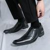 Fashion Party Wedding Male Business Footwear Men's Pointed Toe Loafers Stylish Men Slip-On Casual Shoes Classic Nightclub Dress Shoes