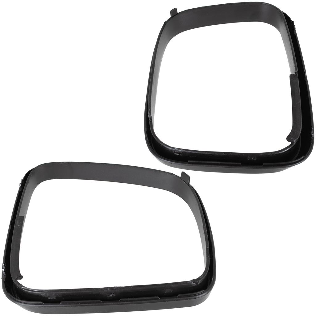 VW Caddy 2003- exterior mirror frame left + right 2 pcs. set