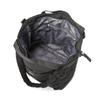 Francfranc Classic Flower Travel Bag, Dark Gray, Water-Repellent, Lightweight, Carry-On