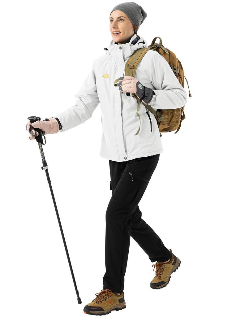 Outdoor Fleece Mountain Water Climbing Cold Weather Ski Detachable Work Winter Clothes [Gopune] Women's Jacket, Lining, Parka, Repellent, Clothes,