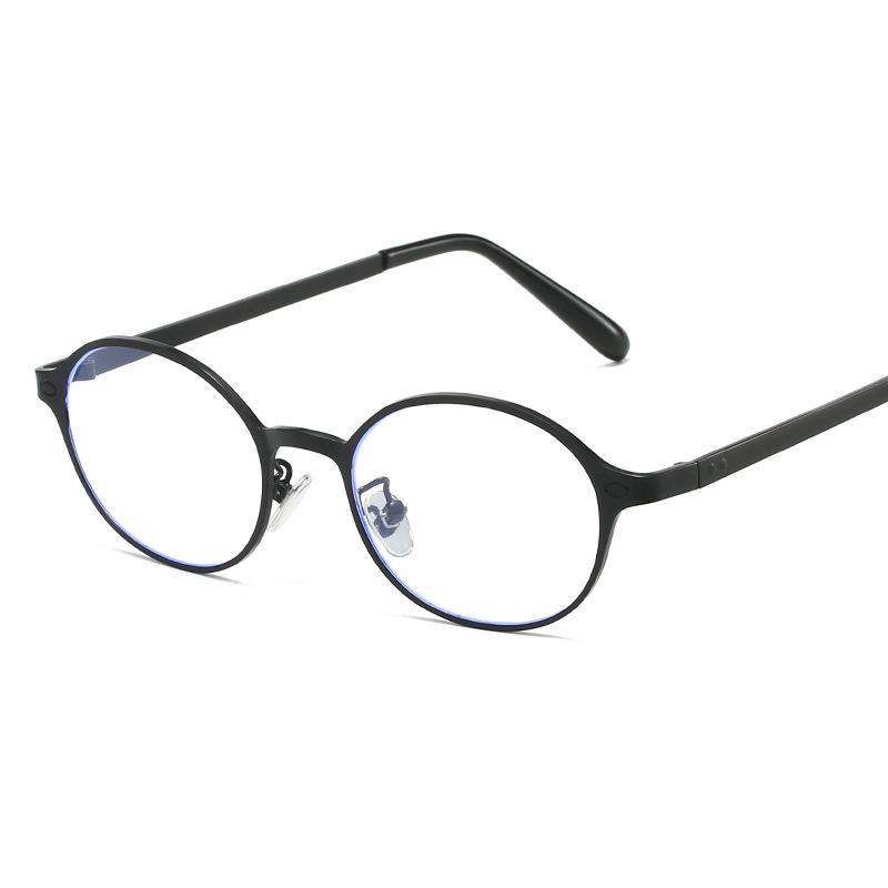 New Vintage Round Sunglasses Women Men Brand Circular Sun Glasses Female Oval Eyewear  for Male Female Eyeglasses