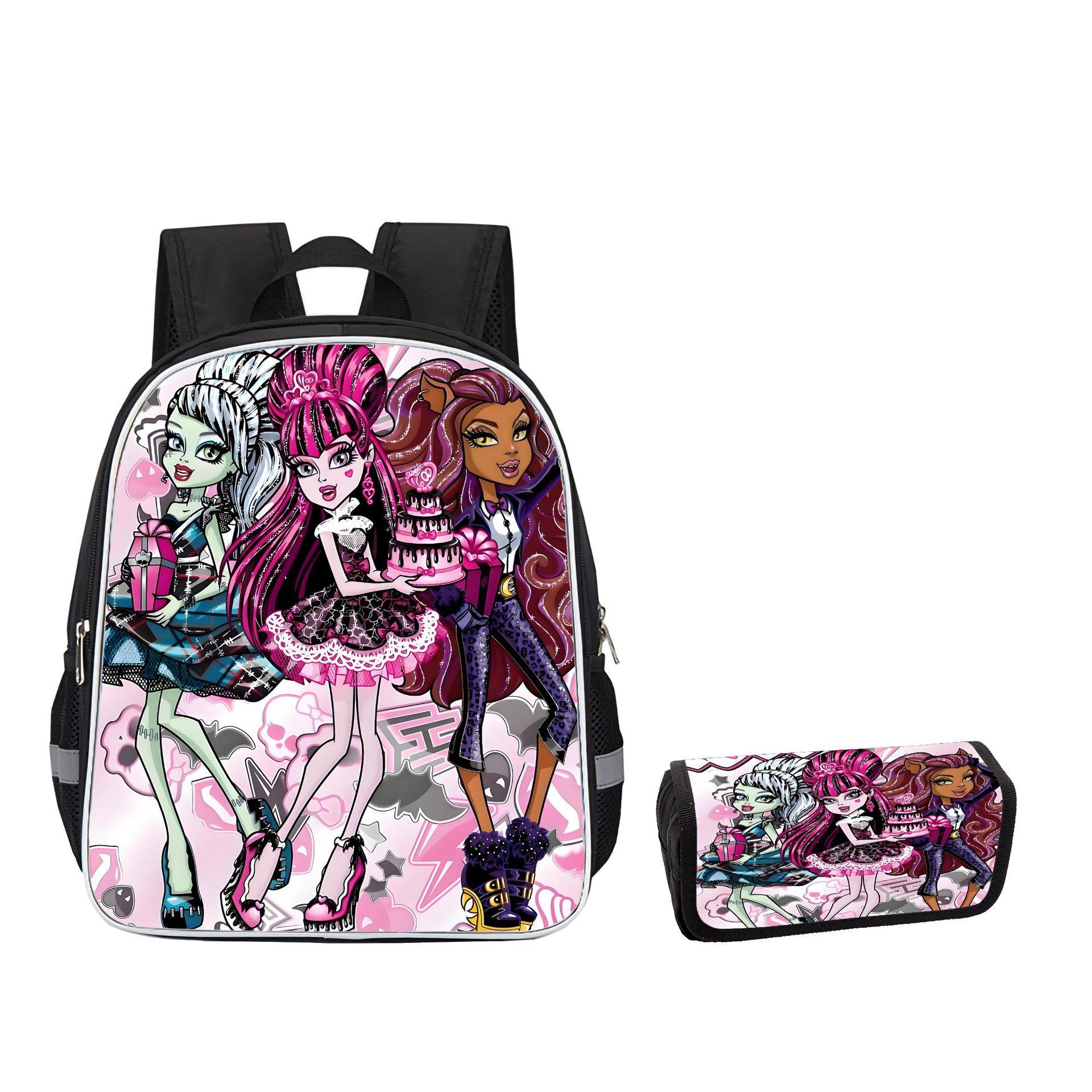 Monsterigh School Backpack Student Bag