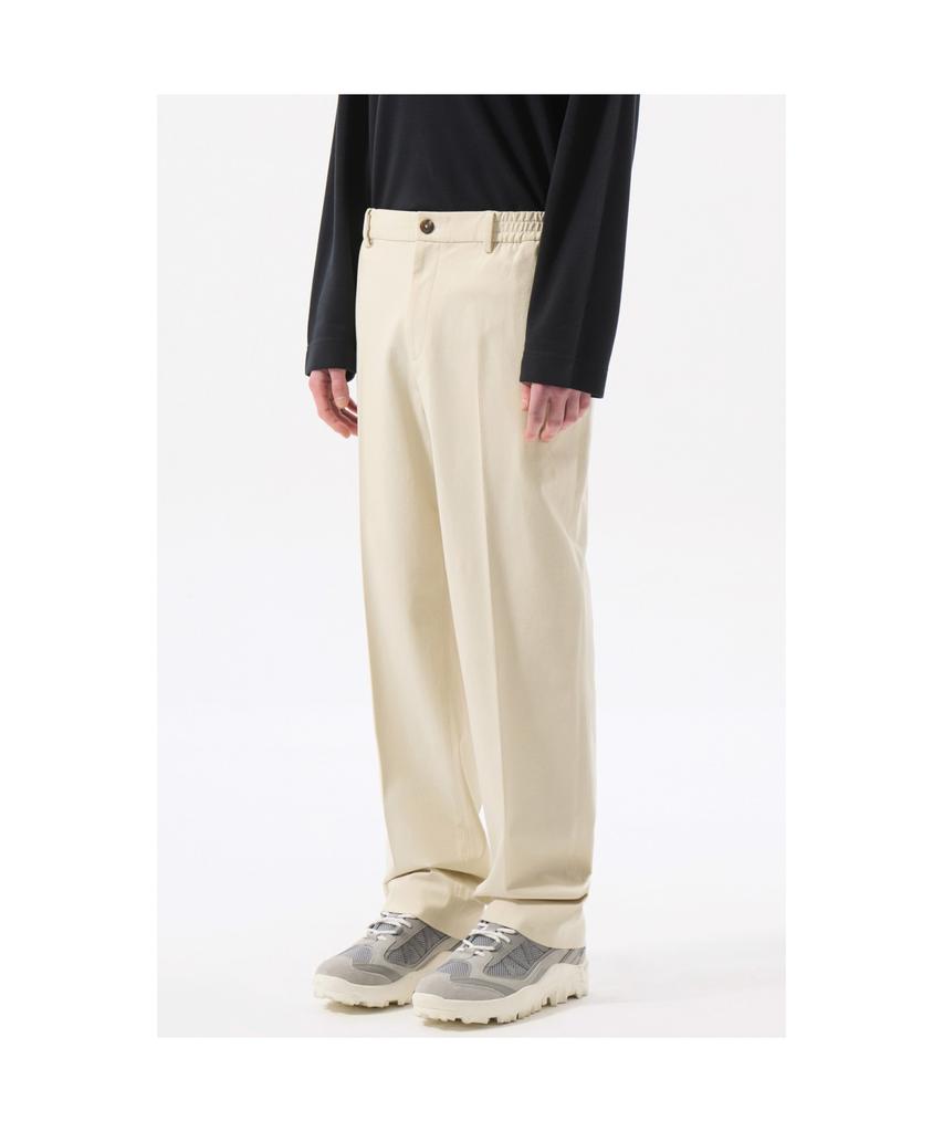 Keoseuuteommellou Ivory Tapered Fit Cotton Pants_Cwpas25111Ivx