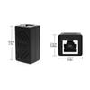 20pcs RJ45 Extender Adapter Cat 6 Ethernet Adapter Gigabit Interface Network Extender Convertor Extension Cable Female to Female