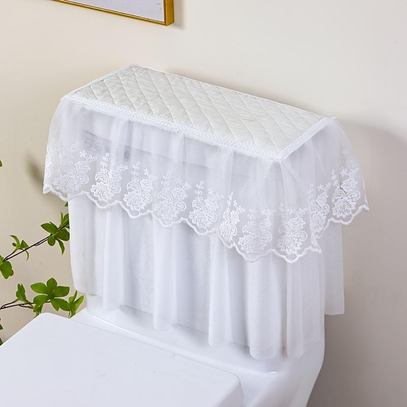 

Одна часть полотенца для крышки бачка унитаза, Чехол на четыре сезона, Прикрывающий неприглядное, Полный чехол, Чехол для бачка унитаза в ванной комнате, Универсальный чехол для бачка