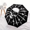 1pc Skull Automatic Open/Close Umbrella, Ideal Fan Gift for Birthday, Christmas, Trendy Fashion yy250828034
