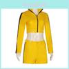 Costume de cosplay jaune de la mariée pour femmes, costume de cosplay de Killer Bill pour Halloween