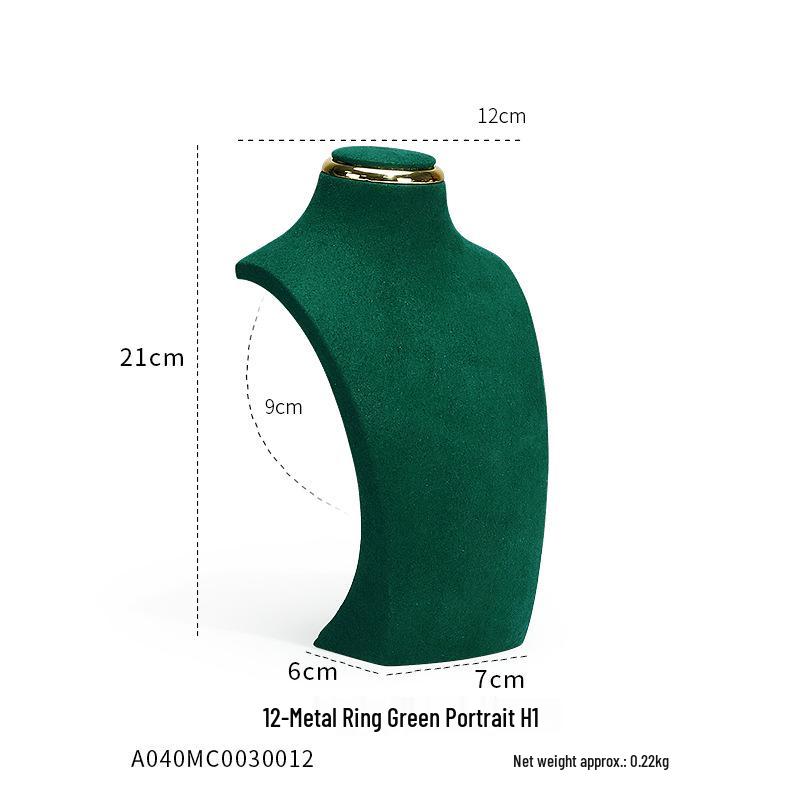 Weiyuanpeng Ultra-fiber Mannequin Necklace Display Stand