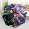 1pc Outdoor Umbrella with Anime Characters - Automatic Opening/Closing, Portable 3-Fold Design, 8-Rib Iron Frame - Perfect Gift for Fans, Travele
