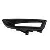 1Pcs Gloss Black Car Front Bumper Fog Light Cover Decoration Trim For Land Rover Discovery Sport 2015-2018