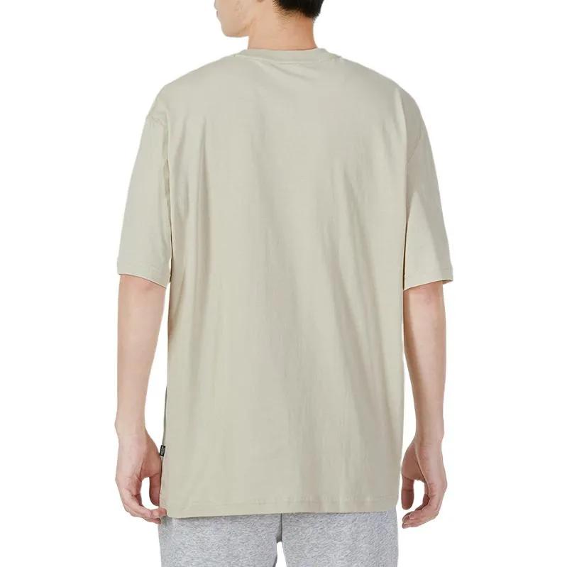 Puma Drop Shoulder Sleeve T Shirt Men's Khaki (Unisex) T-Shirts 849529 64