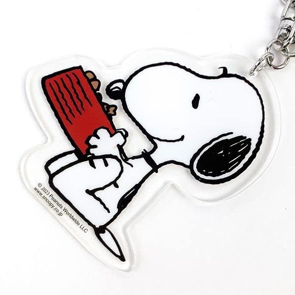 Fieldwork Women's Snoopy Analog Keychain Watch, Silver PNT035-4