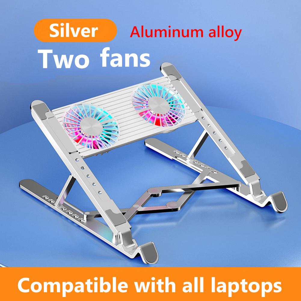 New Laptop Cooler Base Stand Portable Laptop Cooling Fan with 2/4 Fans Adjustable Notebook Stand for 11-17.3 Inch Laptops