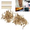 500Pcs Hollow Rivet Brass Decorative Through Hole Excellent Corrosion Resistance Copper   Eye Buckles