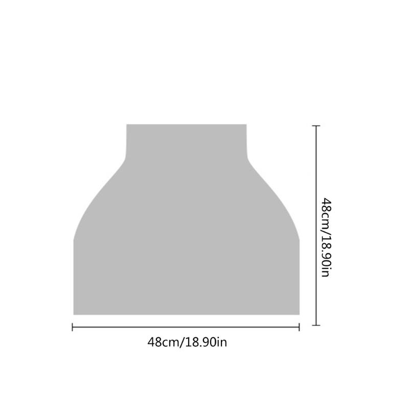 Abnehmbarer Pulloverkragen Pullover Schal Stola Wickeltuch Shrug Winter Warm Nackenwärmer Strick Rollkragen Stola Cape