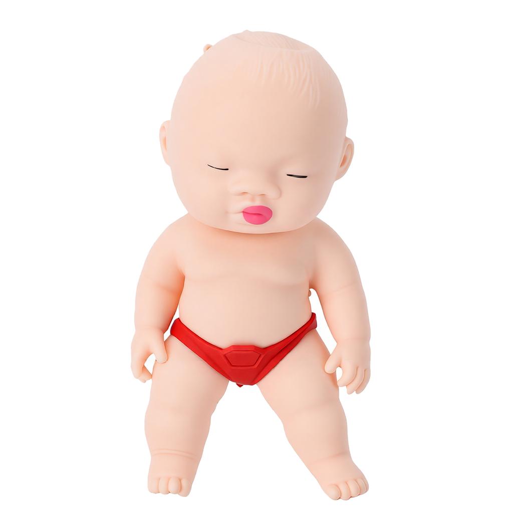 Squeeze Stress Doll Toy Anxiety Relaxation Portable Reusable High Plasticity Stress Relieving Doll Toy