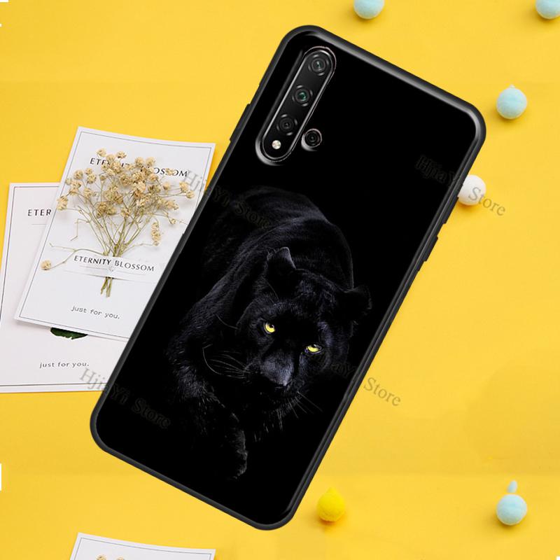 Tier Panther Hülle Für Huawei P30 P20 P40 P60 Pro P Smart Nova 9 5T Honor Magic 5 Lite X8 X9a 50 70 Cover
