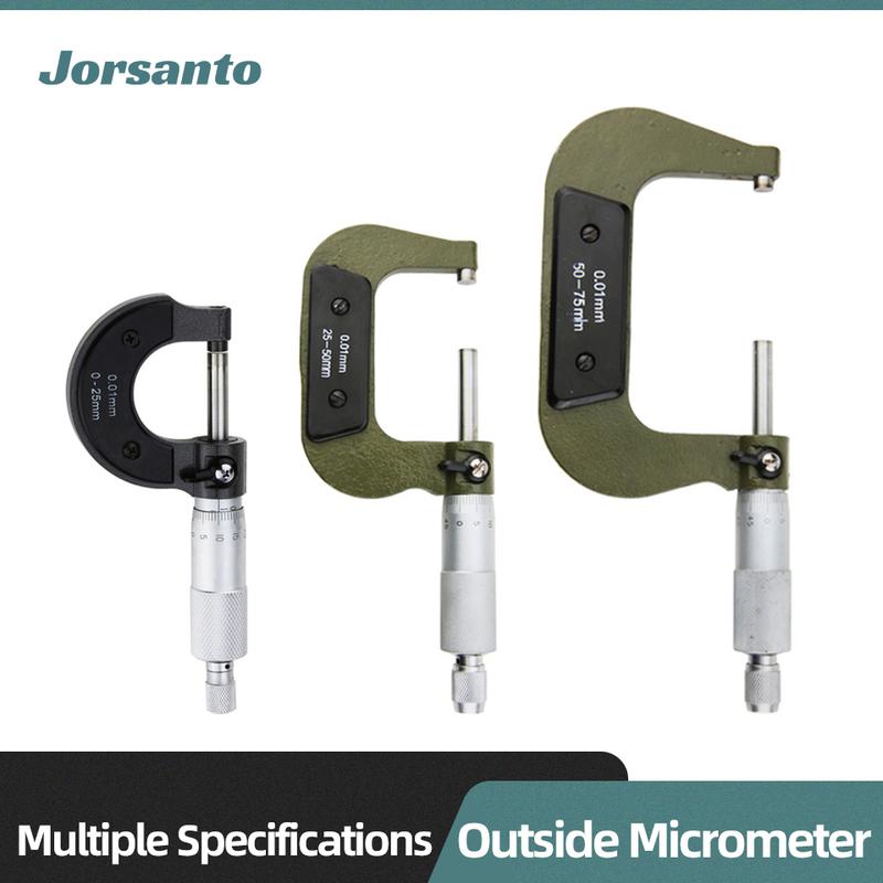 External Micrometer Set Outside Micrometer Micro Meter Mechanical Micrometers Measuring Tools Micrometric Gauges For Measurement